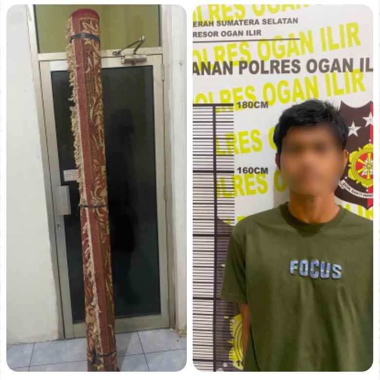 Tim Resmob Polres Ogan Ilir Amankan Pelaku Pencurian dengan Pemberatan di Palemraya