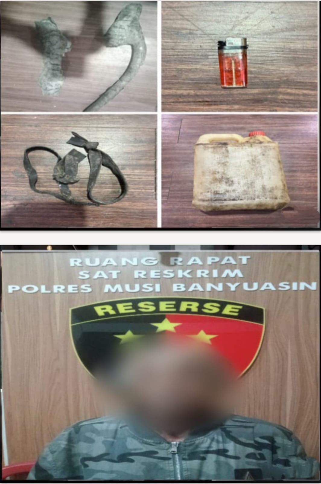 Diduga Bakar Hutan di Area Konsesi PT BPP, Pria 59 Tahun Diamankan Polisi di Bayung Lencir