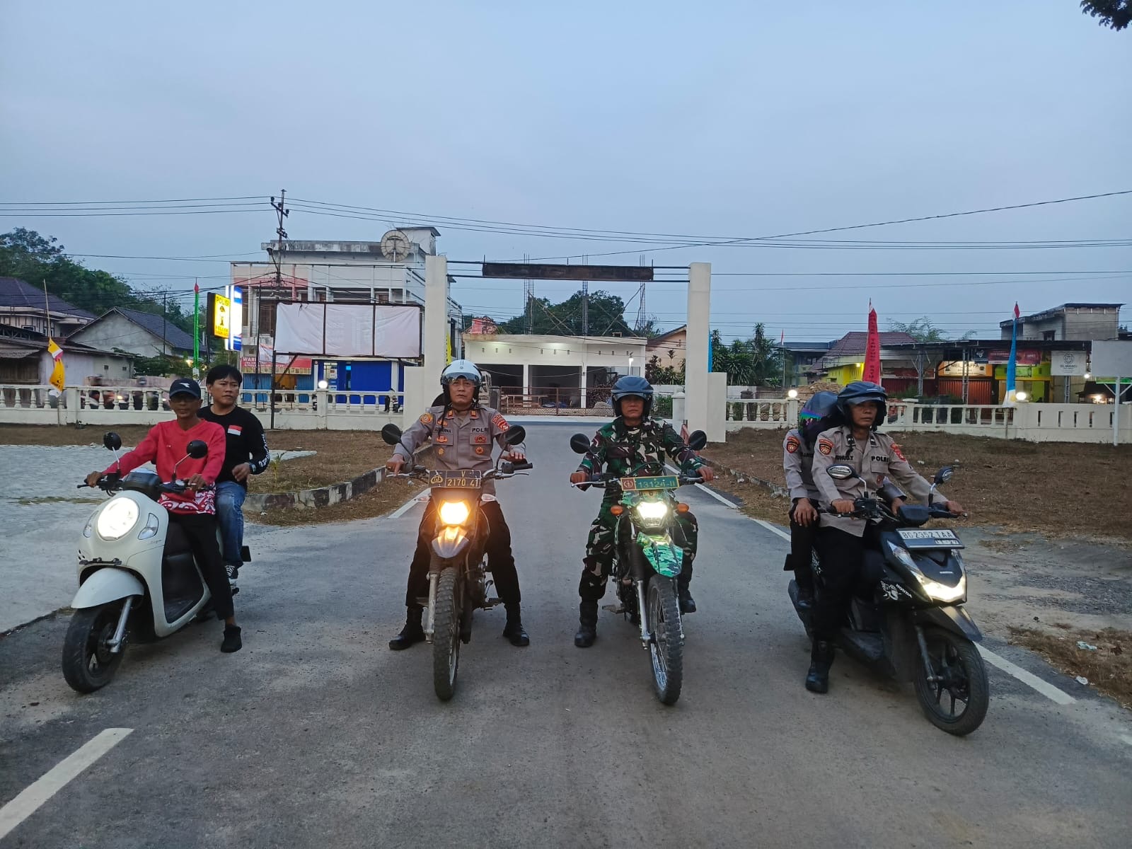 Patroli Terpadu Polsek Tanjung Batu Polres Ogan ilir Perkuat Pencegahan Karhutla